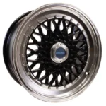 Lenso BSX Alloy Wheel Black Polished, 7.5x16,